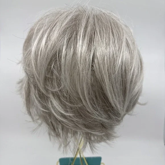 Gabor Essentials Heat-Friendly Whirl Wig Light Grey New In Box Made In Japan - Picture 4 of 9